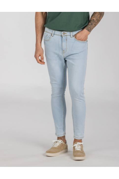 JEANS SKINNY CROPPED