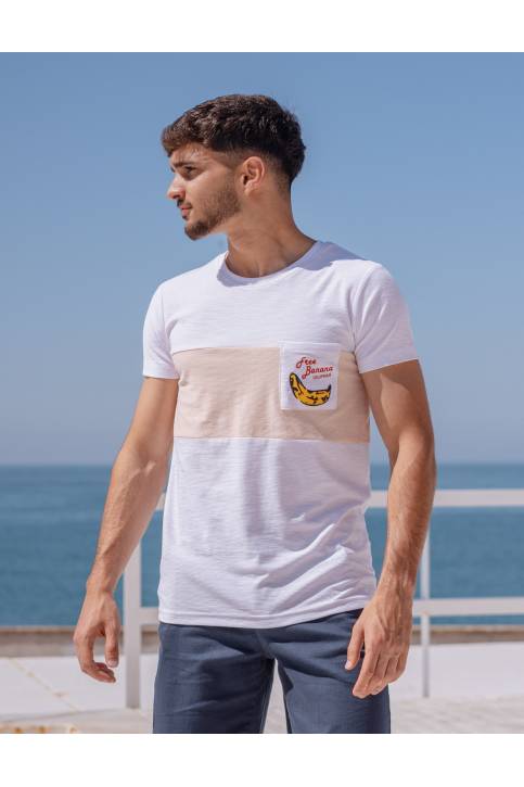 CAMISETA BLANCA BORDADO