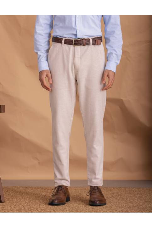 PANTALÓN CHINO CASUAL LINO